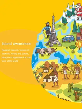 Koka Puzle, Mācību Izziņas Rokasgrāmata Anime Izglītības Rotaļlietas, Lai Tīņi, Pieaugušie Bērnus Pasaules Dzīvnieku Karte