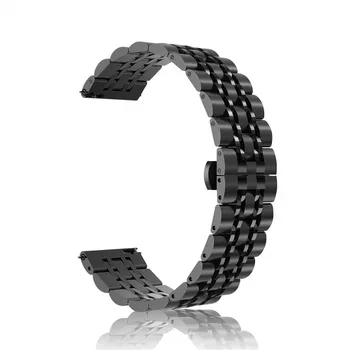 Metāla, Nerūsējošā Tērauda Siksnu TicWatch E3 GTH Smartwatch Band Watchband Aproce Aproce Wriststrap Maināmiem piederumi