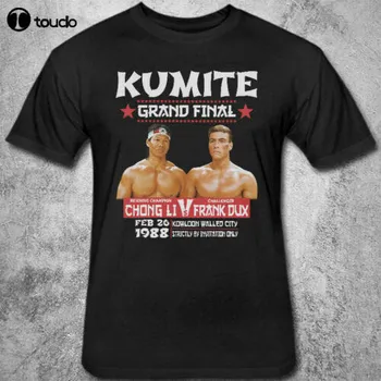 Kumite Bloodsport Chong Li Bolo Yeung Kung fu Sporta zāle, kas Jums Ir Blakus Van Damme T krekls