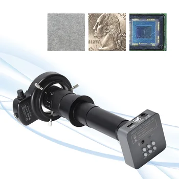 48MP 1080P 60FPS Digitālo Mikroskopu 300X 180X C-Mount Objektīvs, HDMI, USB Elektronu Mikroskopa Kamera, Telefona Remonts PCB ar Mīkstlodi